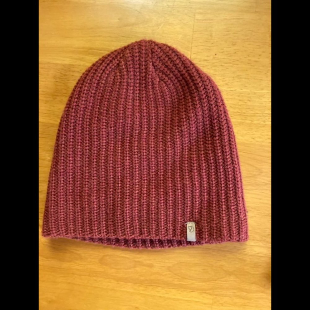 Fjallraven Ovik Melange Beanie, Rust